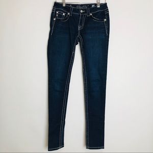 Miss Me Dark Wash Jegging Size 28